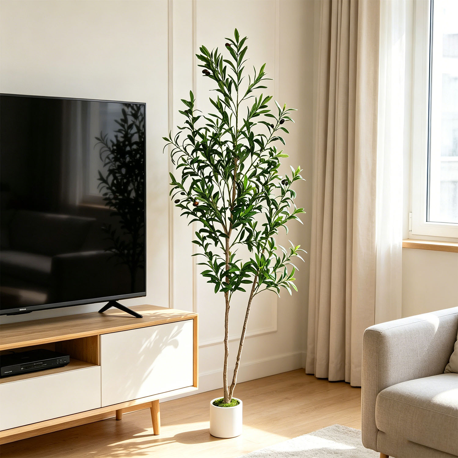 145Cm-175Cm/5.7Ft Artificial O - Dracaena Marginata avis et prix