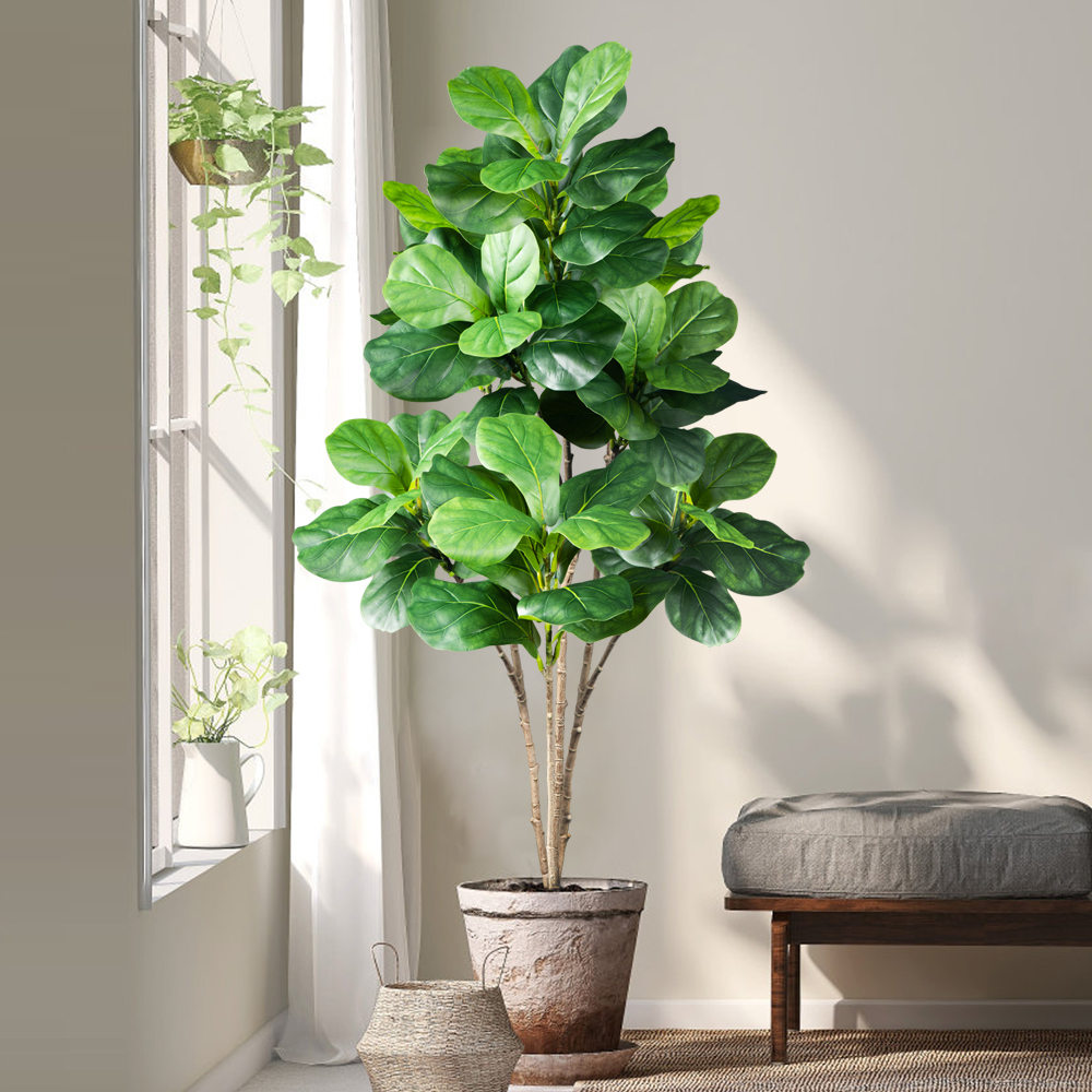 70-135cm Large Artificial Fidd - Ficus Lyrata Tree avis et prix