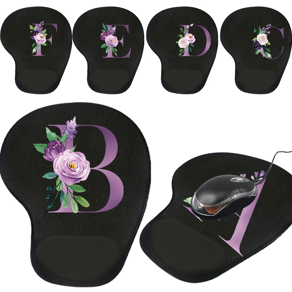 Wrist Guard Mouse Pad Office D - Tradescantia Purple avis et prix