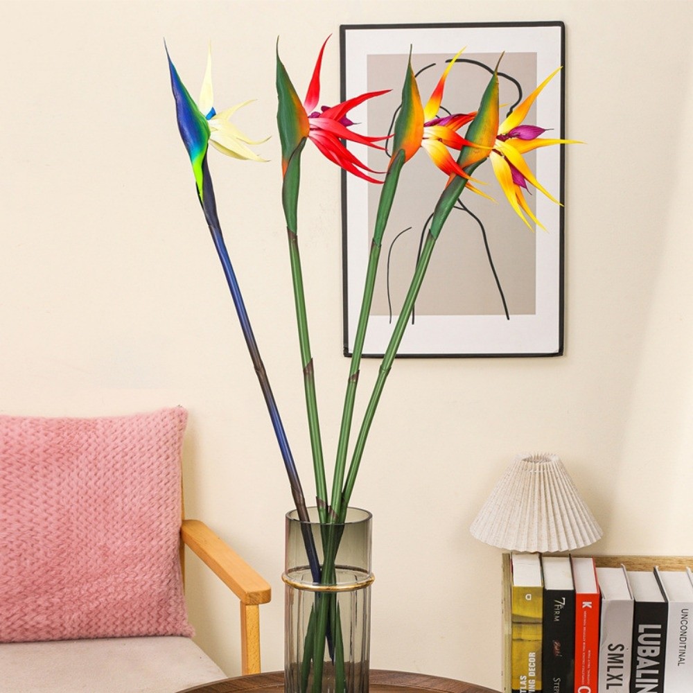 Long Stem Artificial Bird of P - Bird Paradise Strelitzia avis et prix