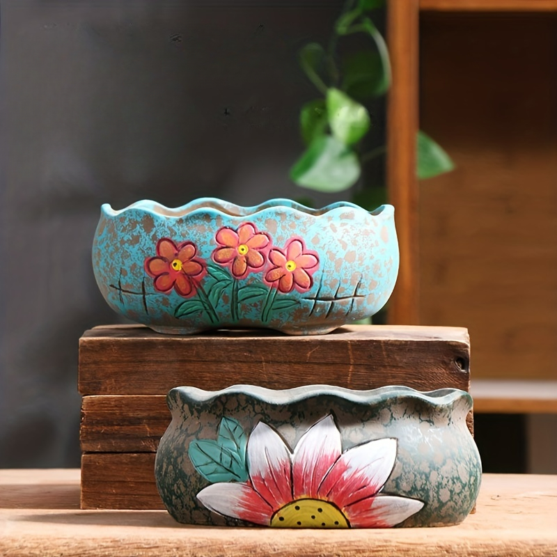 Succulent Flower Pot Ceramic L - Pilea Peperomioides avis et prix