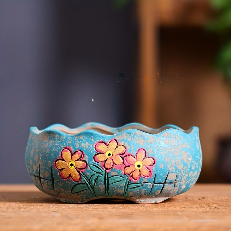 Succulent Flower Pot Ceramic L - Pilea Peperomioides avis et prix