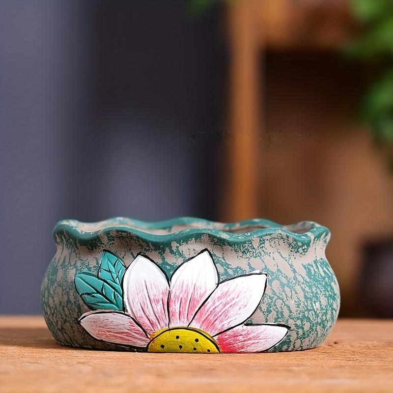Succulent Flower Pot Ceramic L - Pilea Peperomioides avis et prix