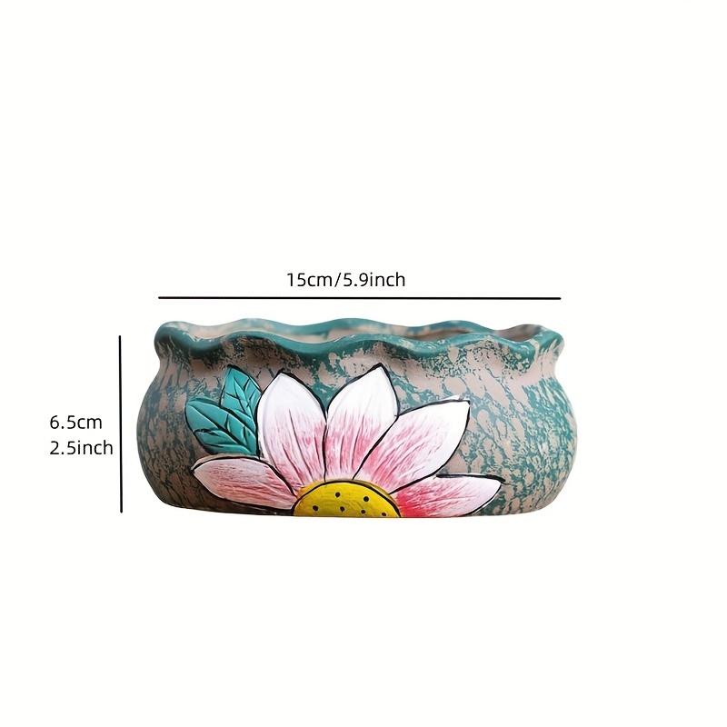 Succulent Flower Pot Ceramic L - Pilea Peperomioides avis et prix