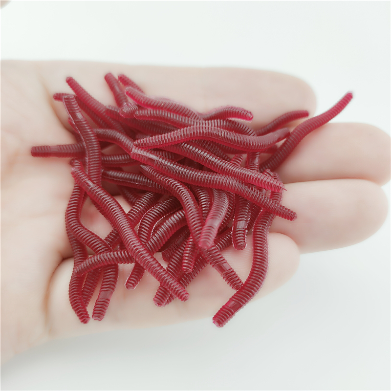 100PCS Soft Lure Bass Bream Bl - Aglaonema Red avis et prix