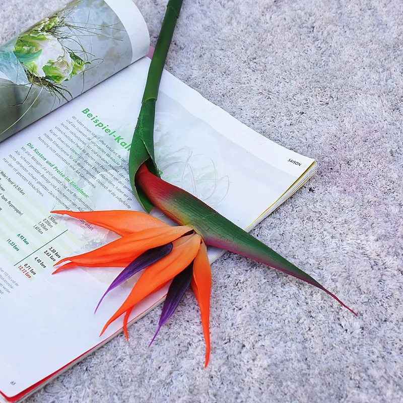 80CM artificial real touch flo - Bird Paradise Strelitzia avis et prix
