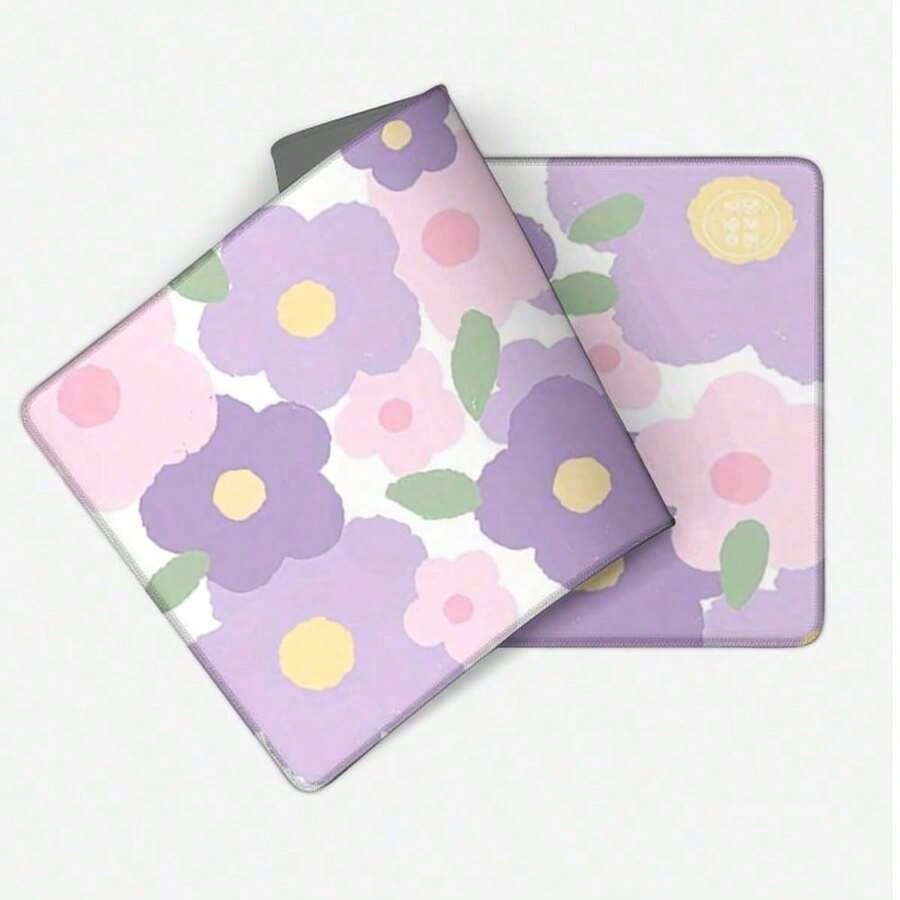 Purple Flower Mouse Pad - Larg - Tradescantia Purple avis et prix