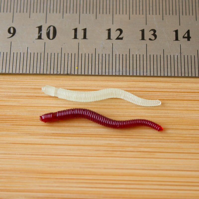 50Pcs Fishing Lures Lifelike F - Aglaonema Red avis et prix