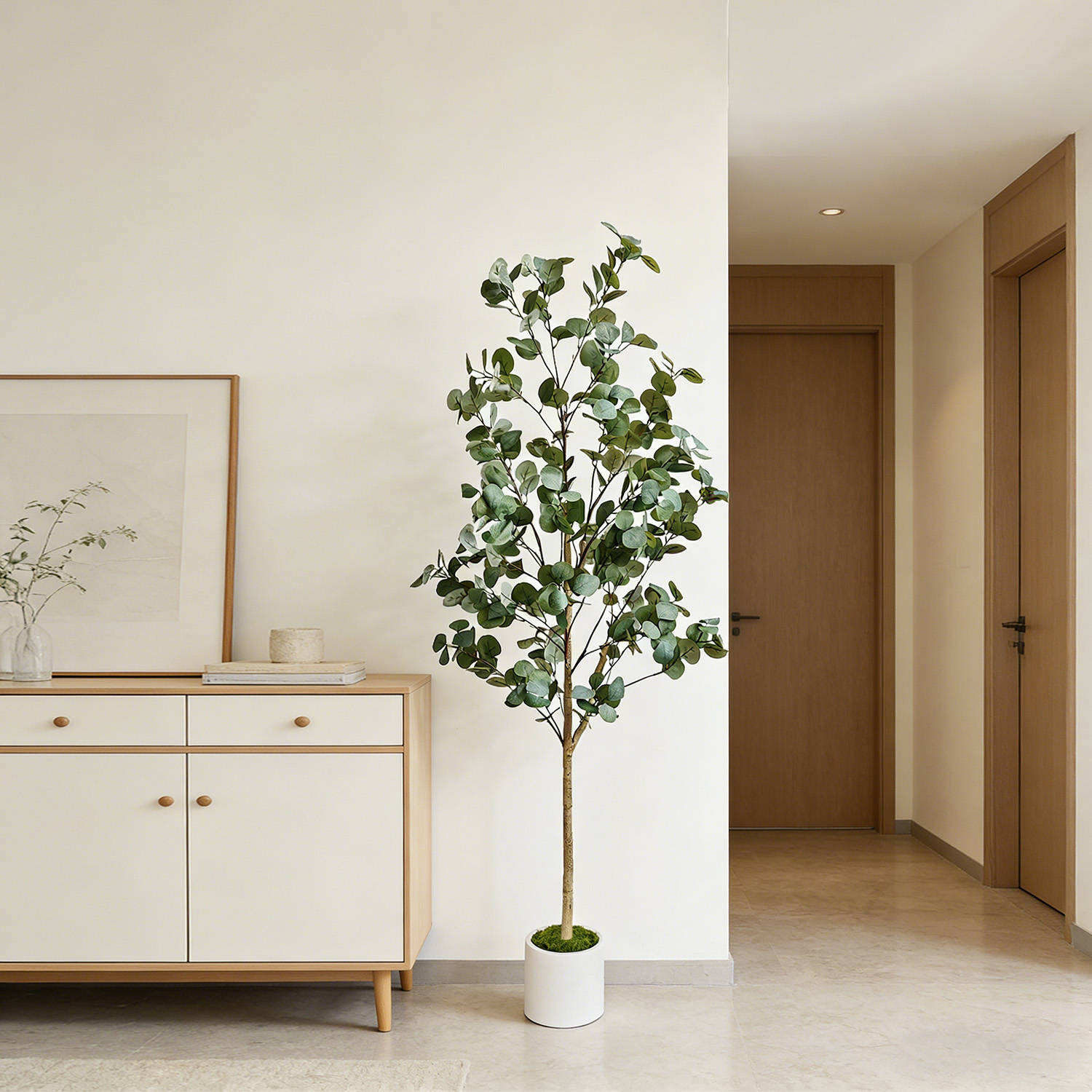 120-155Cm/5.1Ft Artificial Euc - Dracaena Marginata avis et prix