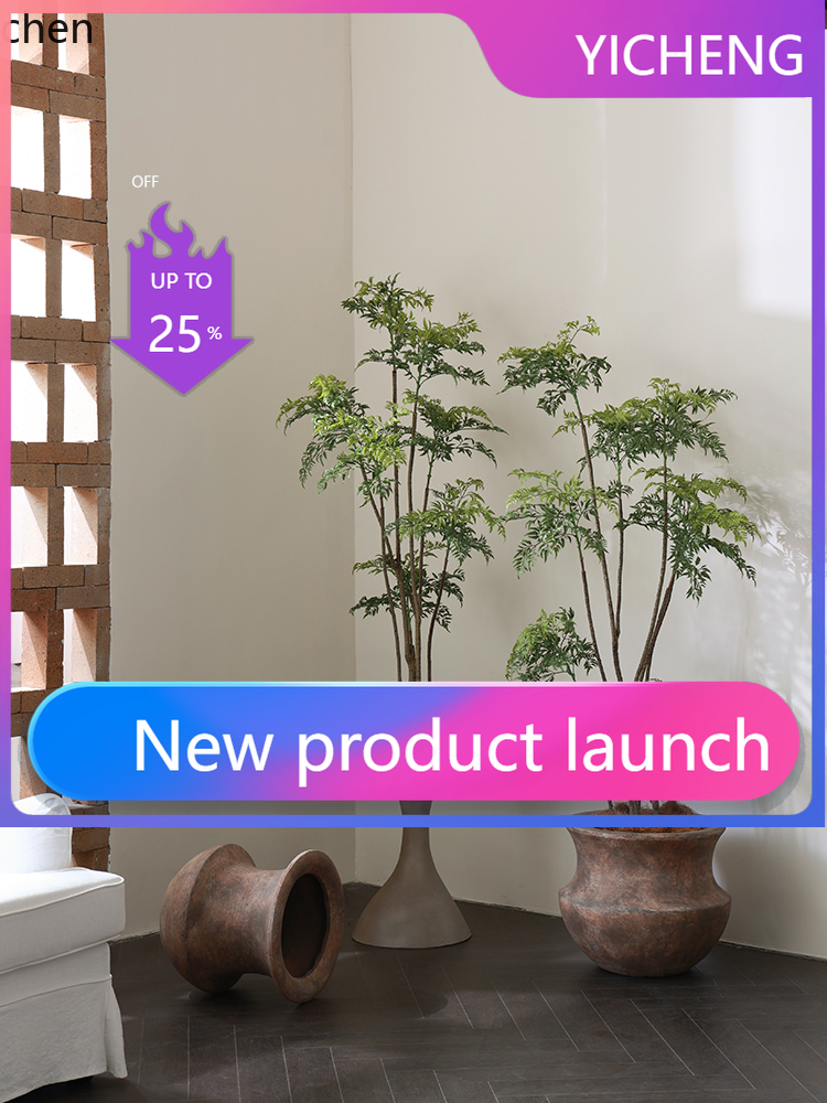 LYY  Floor Vase Green Plant Ar - Ficus Lyrata Tree avis et prix