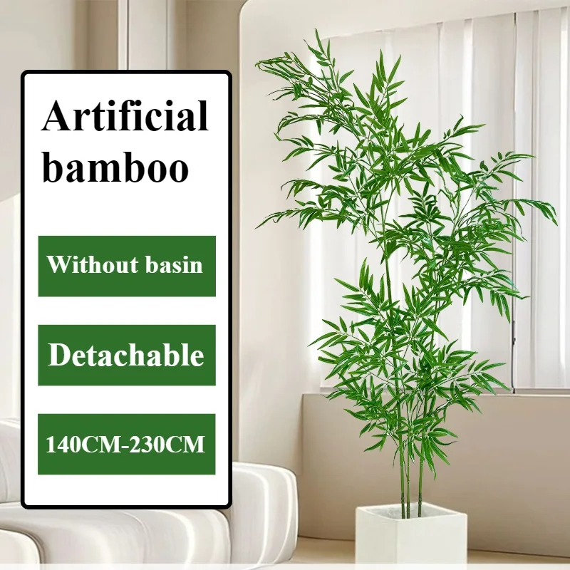 Artificial Bamboo Large Green  - Dracaena Marginata avis et prix