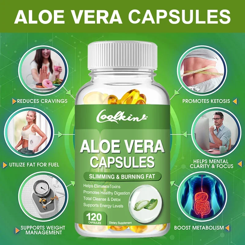 Aloe Vera Extract Capsules - R - Aloe Vera Pot avis et prix