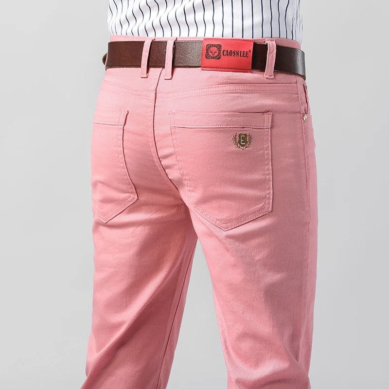 Men's Colorful Denim Stretch S - Aglaonema Red avis et prix