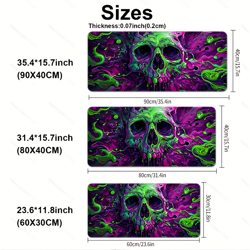Green and Purple Skull Gaming  - Tradescantia Purple avis et prix