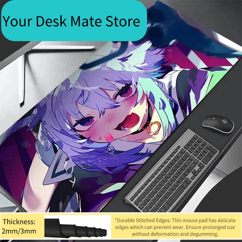 Mousepad Anime Purple Hair Gir - Tradescantia Purple avis et prix