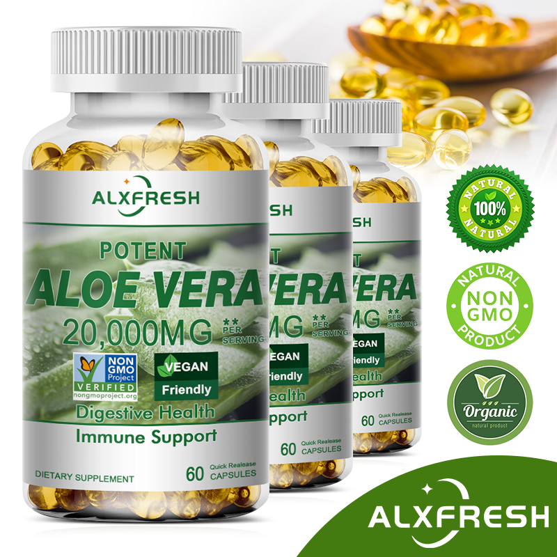 Aloe Vera Capsules Improve Dig - Aloe Vera Pot avis et prix