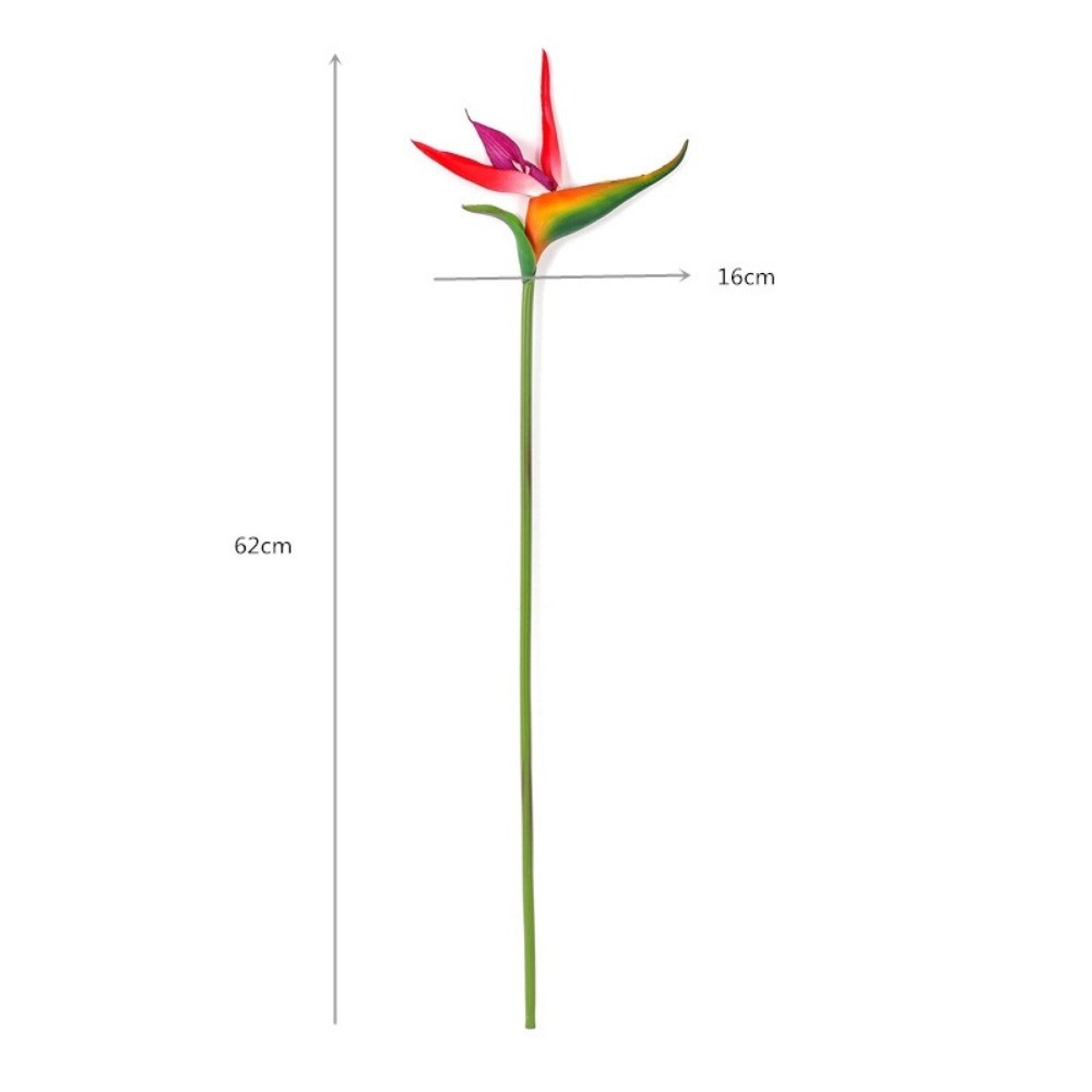 New Long Stem Artificial Bird  - Bird Paradise Strelitzia avis et prix