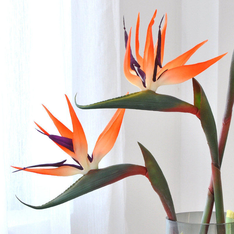 3pcs Artificial Bird Of Paradi - Bird Paradise Strelitzia avis et prix