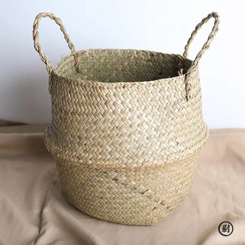 Wicker Basket Toy Organizer Fo - Aloe Vera Pot avis et prix